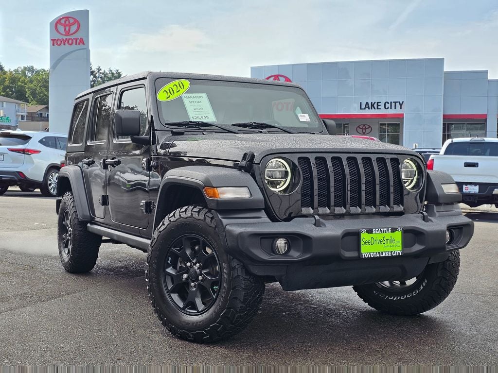 2020 Jeep Wrangler Unlimited Sport