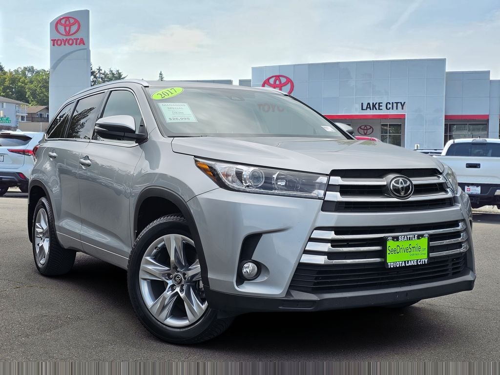 2017 Toyota Highlander Limited -AWD-THIRD ROW SEATING