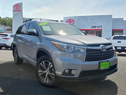 2016 Toyota Highlander XLE V6