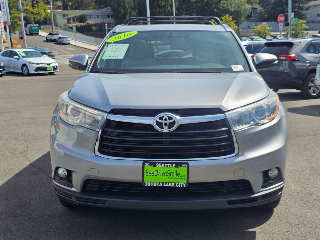 2016 Toyota Highlander XLE V6