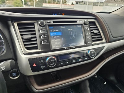 2017 Toyota Highlander XLE -AWD