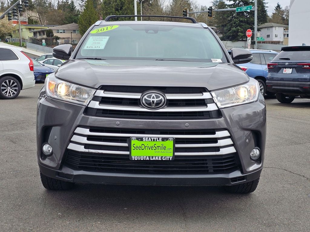 2017 Toyota Highlander XLE -AWD